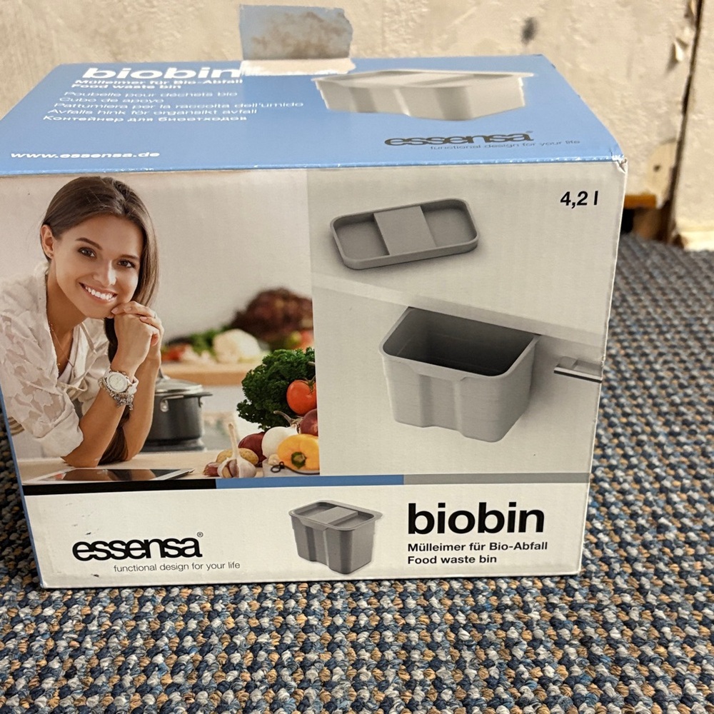 Essensa Biobin Food Waste Bin Insert - Gray